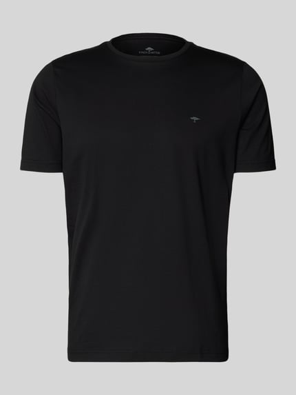 Fynch-Hatton T-Shirt mit Logo-Print Black 2