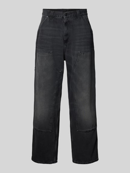 Wide Fit Jeans Logo-Patch Modell 'Grind' Shop The Look MANNEQUINE