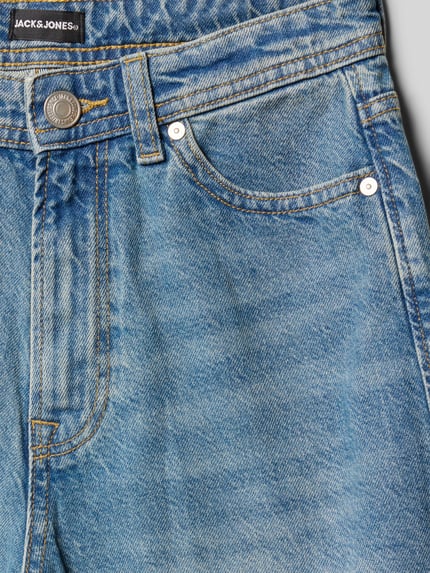 JACK & JONES Extra baggy fit korte jeans in 5-pocketmodel, model 'RON' Blauw - 2