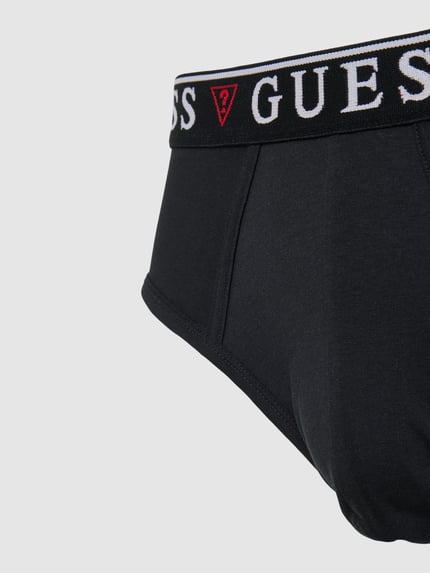 GUESS Slip met elastische band model 'BRIAN HERO' in set van 3 Lichtgrijs gemêleerd - 2