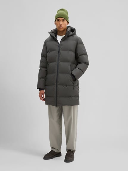 Marc O'Polo Bomberjacke mit Kapuze Oliv 1