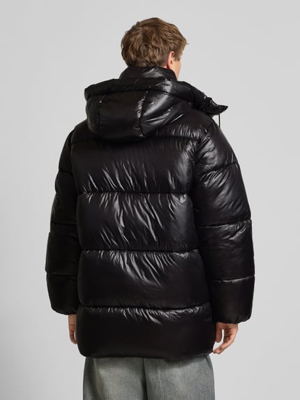 PEGADOR Puffer Jacket mit Pattentaschen und Logo Black 5