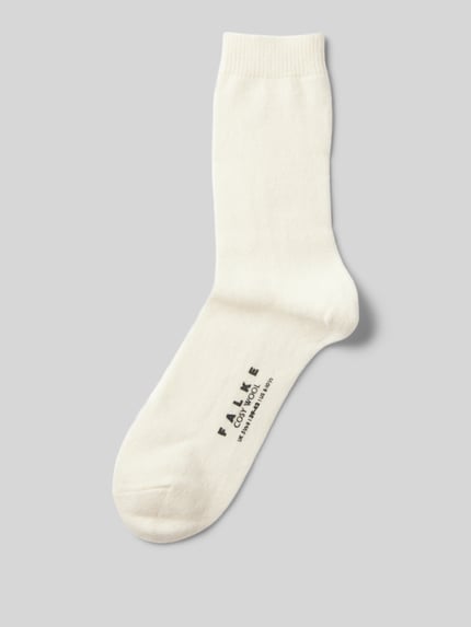 FALKE Sokken met hoogwaardige mix van wol en kasjmier, model 'COSY WOOL' Offwhite - 1