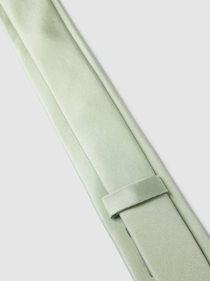 MONTI Krawatte aus reiner Seide (6 cm) Lind 4