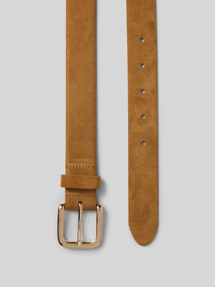 Weinmann Leren riem met doornsluiting, model 'Volanato' Cognac - 3