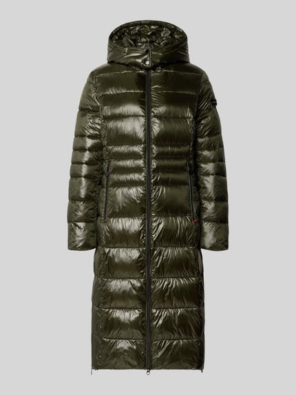 Frieda & Freddies Puffer Coat Modell 'DALIA LONG' mit Kapuze Oliv 2