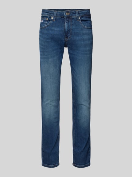 Tommy Jeans Slim fit jeans met labelstitching Jeansblauw - 2