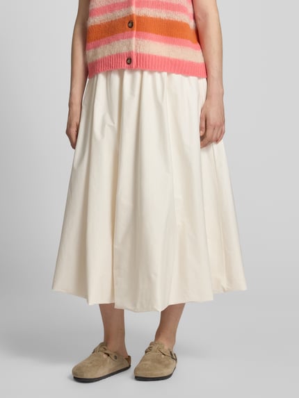 Cph Muse Midirock mit elastischem Bund Modell 'SHIRLEY' Offwhite 4