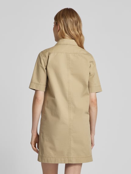 Zadig&Voltaire Mini-jurk met klepzakken, model 'RECORD' Beige - 5