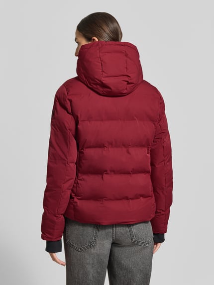 Cars Jeans Regular Fit Steppjacke mit Kapuze Modell 'KAILA' Bordeaux 5