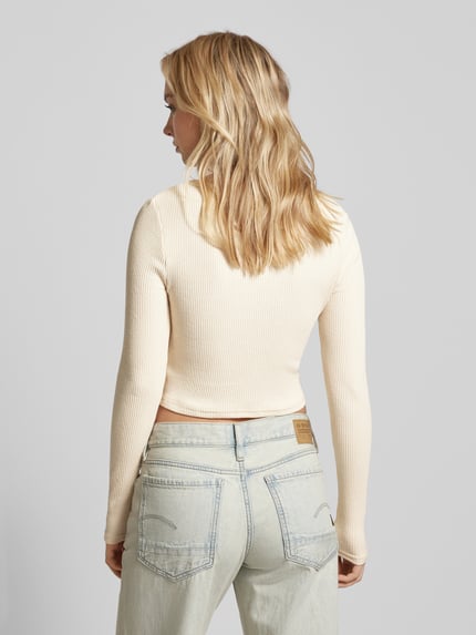 ONLY Longsleeve in Ripp-Optik Modell 'OLINA' Sand 5
