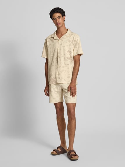 ONLY & SONS Regular Fit Freizeithemd aus reiner Baumwolle Modell 'BAGGIO' Offwhite 1