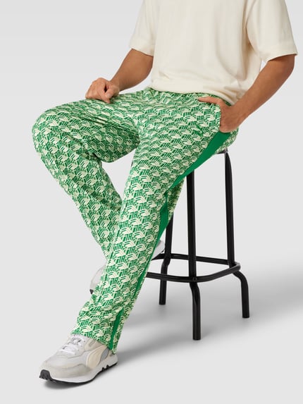 PUMA Performance Straight Fit Sweatpants mit Tunnelzug Gruen 3