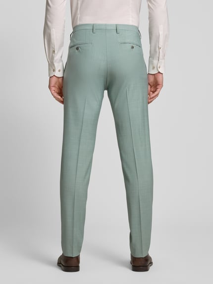 CINQUE Slim Fit Anzughose mit Bügelfalten Modell 'MONOPOLI' Hellgruen Melange 5