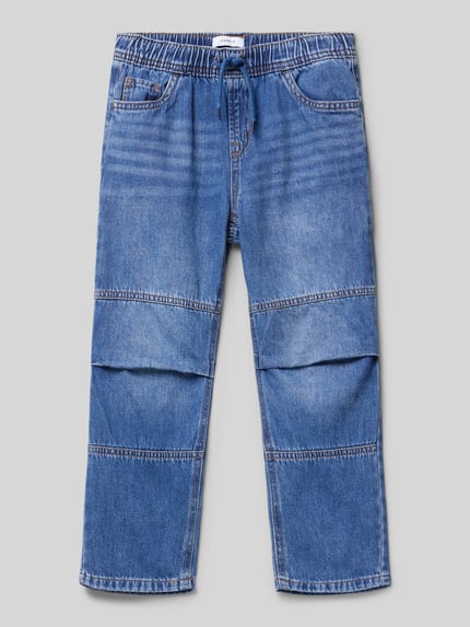 NAME IT Straight Fit Jeans aus reiner Baumwolle Blau 1
