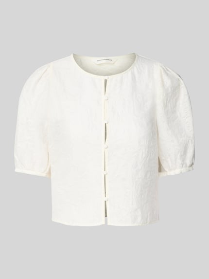 Regular Fit Bluse mit 1/2-Arm Modell 'Asteria' Shop The Look MANNEQUINE