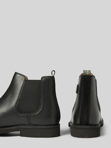 Polo Ralph Lauren Chelsea Boots aus Rindsleder mit Logo-Detail Black 2