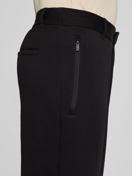 Armani Exchange Regular Fit Stoffhose mit Gesäßtaschen Modell 'PANTALONI' Black 3