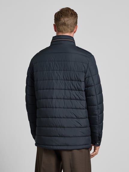 bugatti Steppjacke mit Stehkragen und Pattentaschen Marine 5