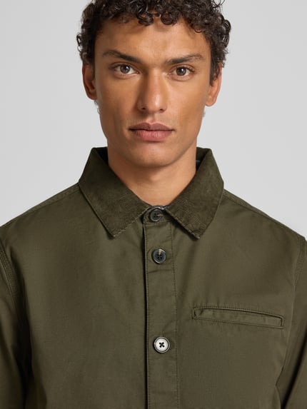Barbour Koszula o kroju regular fit z czystej bawełny Oliwkowy 3