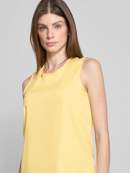 Smith and Soul Blousetop met ronde hals Pastelgeel - 3