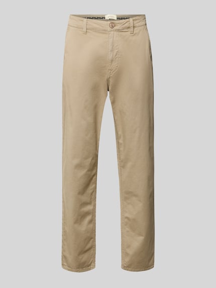 Blend Chino mit Eingrifftaschen Modell 'MADDOX' Taupe 2