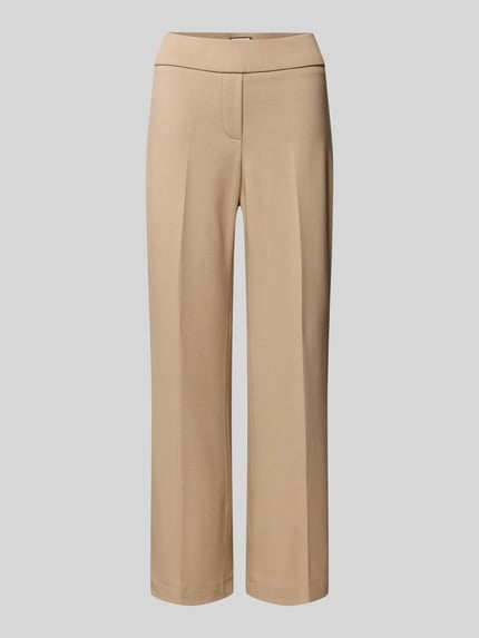 SEDUCTIVE Stoffhose mit Bundfalten Modell 'NANETTE' Taupe 2