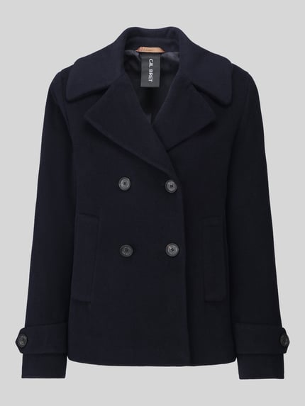 Gil Bret Regular Fit Kurzmantel aus Woll-Kaschmir-Mix  Marine 2
