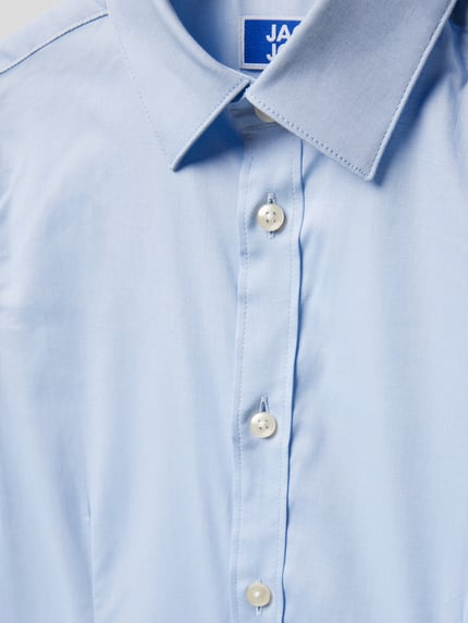 JACK & JONES regular fit hemd met kentkraag model 'PARMA' Lichtblauw - 2