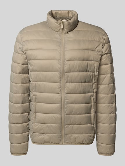 ONLY & SONS Regular fit gewatteerd jack met ritszakken, model 'GAVIN' Beige - 2