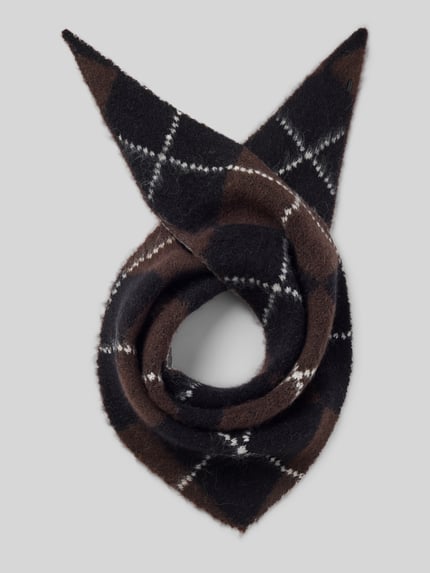 OPUS Schal mit Woll-Anteil Modell 'Aweti' Black 1
