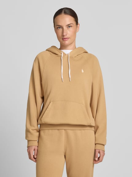 Polo Ralph Lauren Comfort Fit Hoodie aus Baumwoll-Mix Camel 4