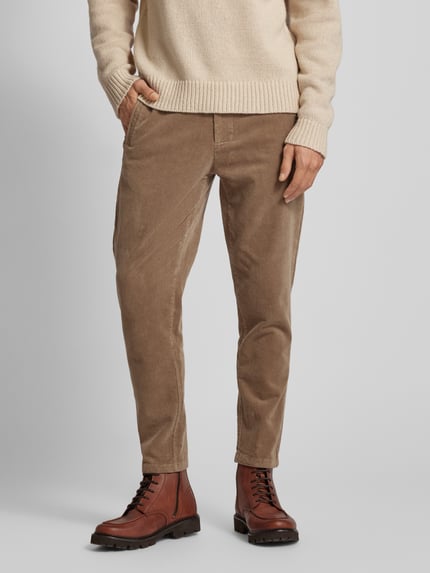 GABBA Gebreide pullover met ronde hals model 'AKSLA' Zand - 4