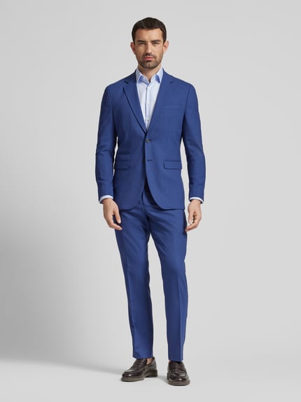 Selected Slim Fit Sakko mit Woll-Anteil Modell 'NEIL' Royal 1