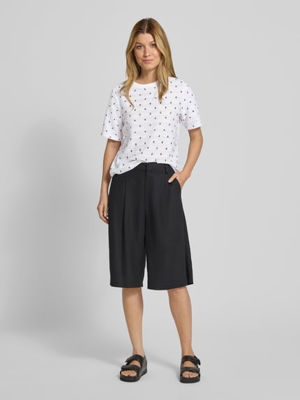 Jake*s Casual T-shirt z okrągłym dekoltem Złamany biały 1