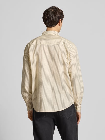BLKVIS Freizeithemd mit Kentkragen Offwhite 5