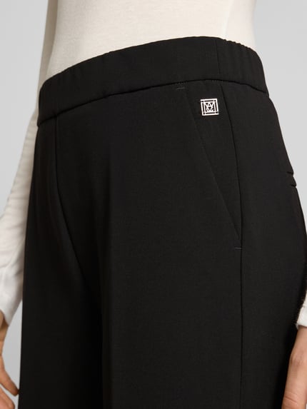 MAC Hose mit Bügelfalten Modell 'CHIARA' Black 3