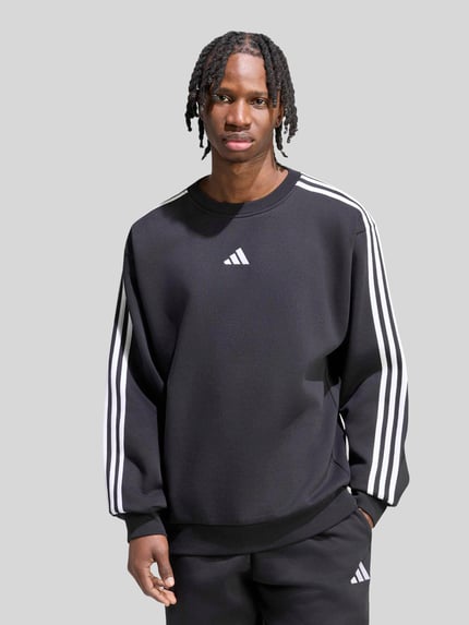 adidas Sportswear Regular Fit Sweatshirt aus Baumwoll-Mix  Black 4