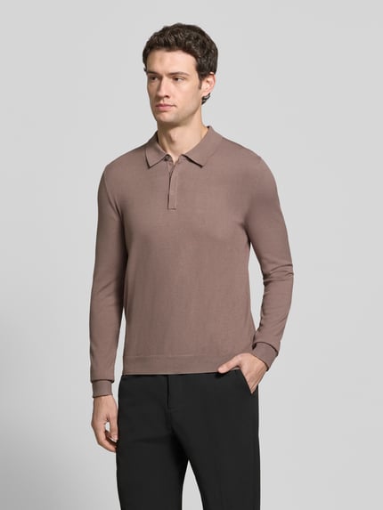 HUGO Poloshirt mit Logo-Detail San Pippo-CV Hellrot 4