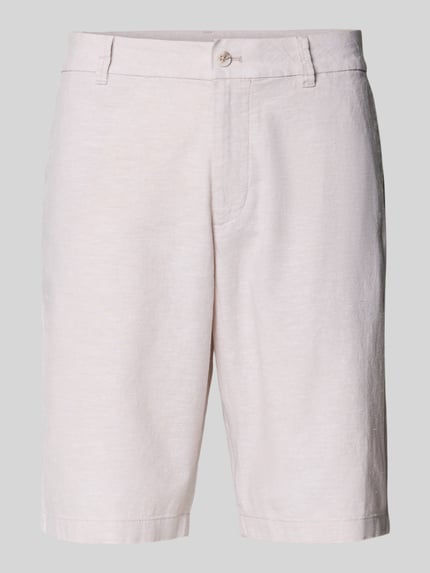 Regular Fit Bermuda aus Leinen-Baumwolle-Mix Shop The Look MANNEQUINE