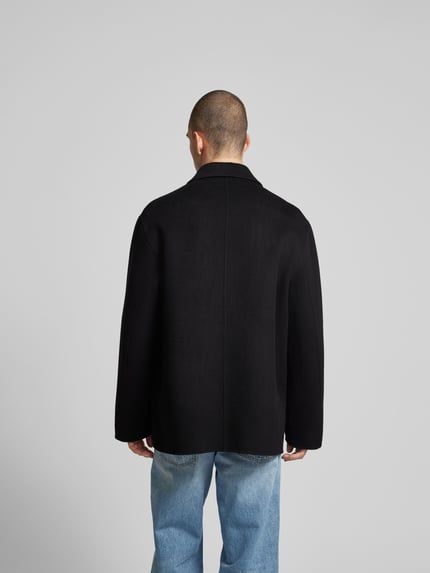 Filippa K Lange jas met knoopsluiting Black - 5