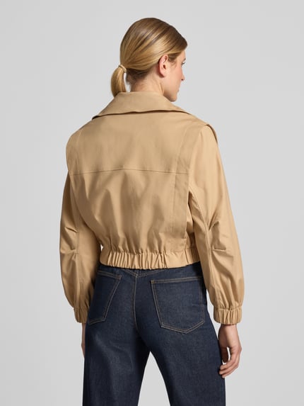 GUIDO MARIA KRETSCHMER WOMAN Jacke mit Reverskragen und Pattentaschen Modell 'Hedi' Apricot 5