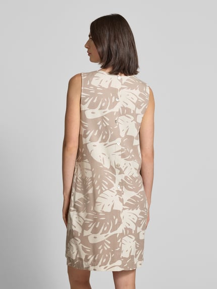 FREE/QUENT Mini-jurk met steekzakken, model 'LAVISCO' Taupe - 5