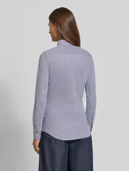 Polo Ralph Lauren Regular fit overhemdblouse van puur katoen Marineblauw - 5