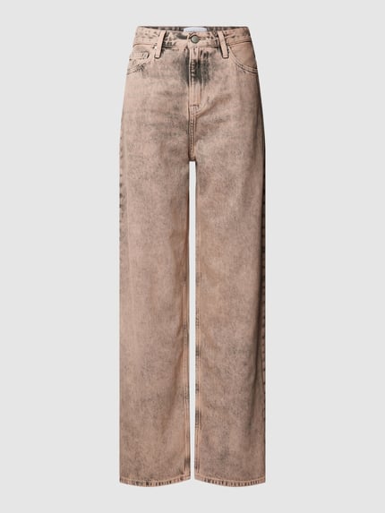 Calvin Klein Jeans High Waist Jeans im Used-Look Modell 'HIGH RISE' Sand 2