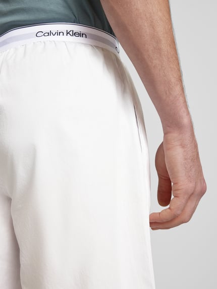 Calvin Klein Underwear Szorty o kroju regular fit z elastycznym pasem z logo Biały 3