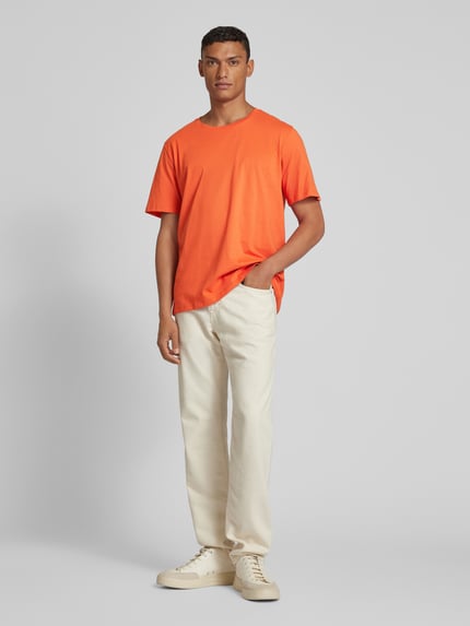 SCHIESSER T-Shirt mit Rundhalsausschnitt Rot 1