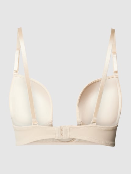 MAGIC Bodyfashion Push-up-BH mit tiefem Dekolleté- und Rückenausschnitt Beige 3