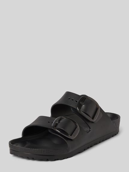 Birkenstock Slides mit Logo-Prägung Modell 'Arizona' Black 1
