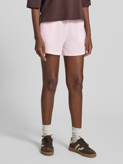 VERO MODA Loose Fit Shorts aus reiner Baumwolle Modell 'NATALI' Rosa 4